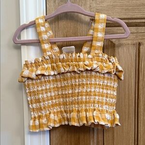 Good Lad Yellow and White Kids Matching Set